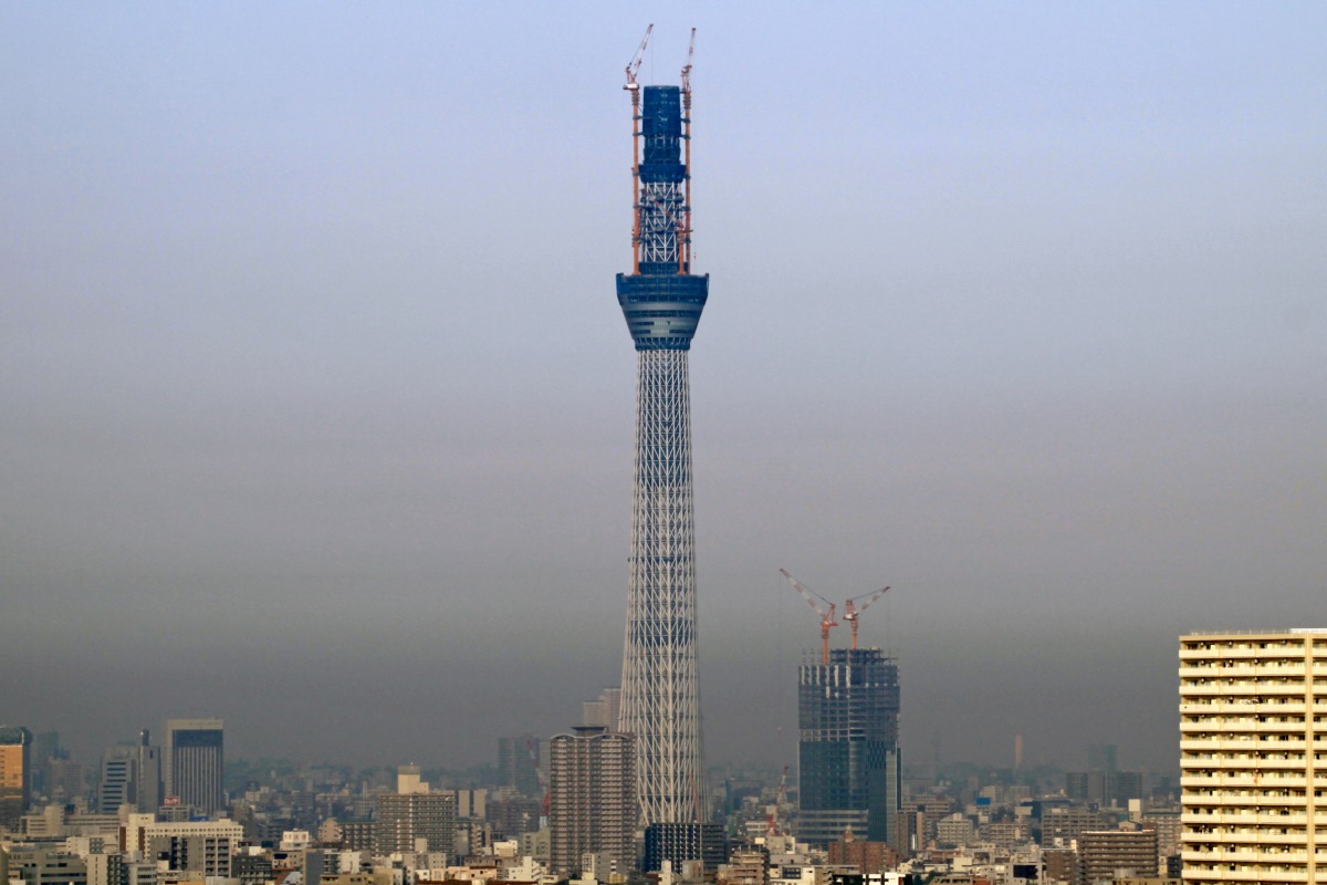 日本新东京铁塔[东京天空树tokyo sky tree┃634m