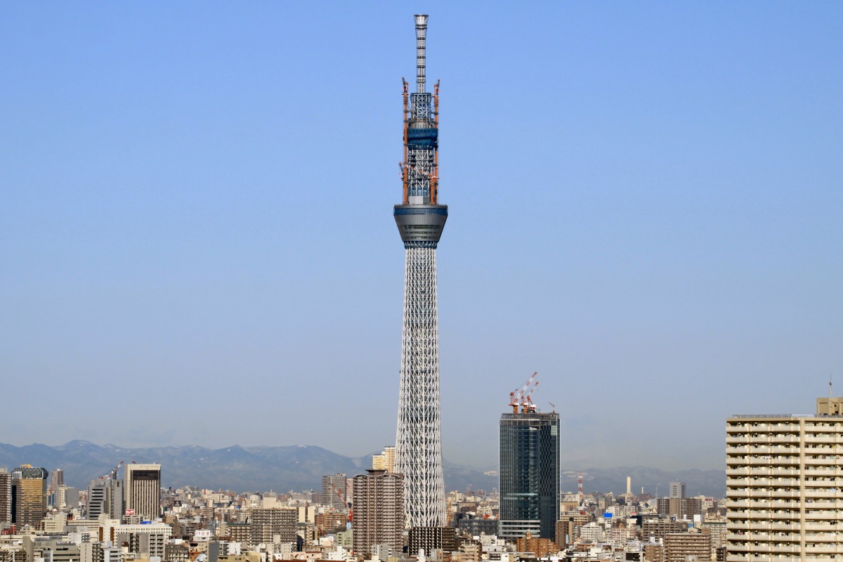 日本新东京铁塔[东京天空树tokyo sky tree┃634m